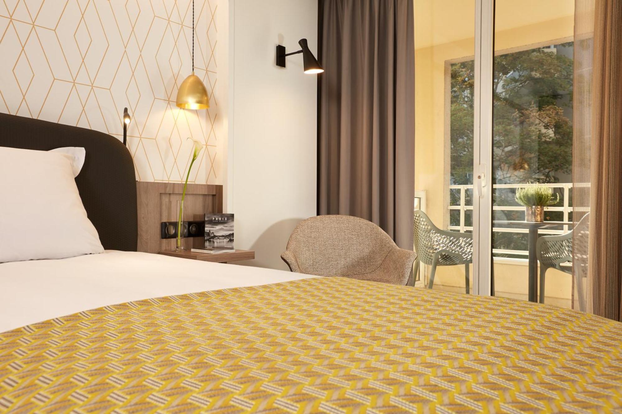 Tweepersoonskamer met 1 of 2 Bedden en Balkon
