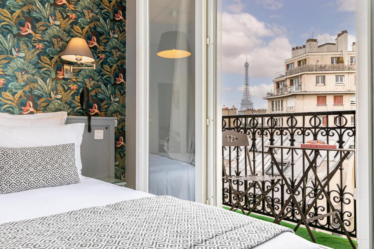 Habitación Doble con vistas a la torre Eiffel